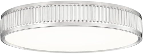 Z-Lite 1013F16-BN-LED Stari - 40W 1 LED Flush Mount-3 Inch Tall and 16.75 Inch Wide, Finish Color: Brushed Nickel