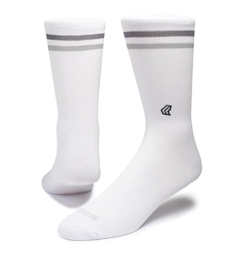 Meia Performance Duo Branco/Cinza Lurk Tamanho: (37-42)