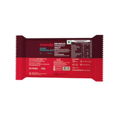Image of Morde Dark Chocolate, 500g, CH D45