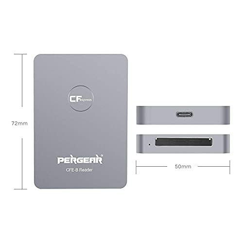 【2022 Version】 PERGEAR CFE-B PRO 512GB Cfexpress Typ-B-Speicherkarte mit Einer konstanten Schreibgeschwindigkeit von… – Bild 6