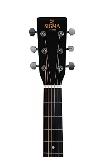 Sigma DMC-1E-BK – Guitare électro-acoustique – Noir - Les Beatles, Paul McCartney, John Lennon, RIngo Starr, George Harrison Sigma DMC-1E-BK - Guitare électro-acoustique - Noir – Image 6