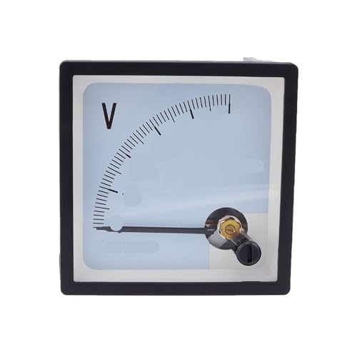 Voltmètre CA SQ-72 cadran analogique haute visibilité 600V 72x72mm