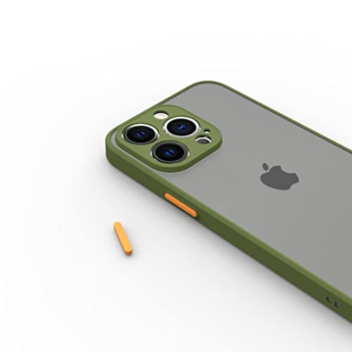 Cover per iPhone 13 Pro Max, Verde Oliva