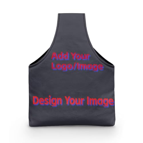 Image of ZUXONGSY Custom Knitting Bag for Knitting Tote Bag Lightweight Customized Picture Yarn Tote Bags for Crocheting Personalized Customization Knitting Yarn Storage Bag Organizer