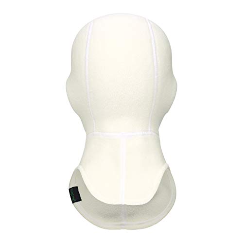 Kids Balaclava-Windproof Ski Mask Winter Thicken Unisex Children Fleece Face Hood (fit for Head Circumference：19.6 Inches - 21.6 Inches (Kids Ski Mask（Off-White）) - Thumbnail 6
