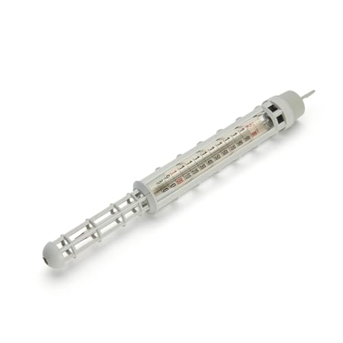 DE BUYER -4884.00N -thermometre confiseur +80°+200°- polypro, Red