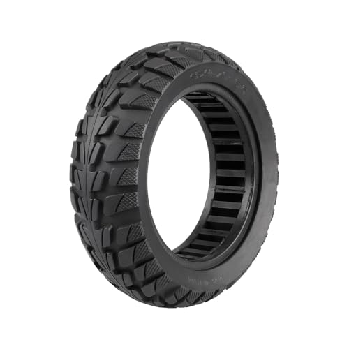 Pneu solide de trottinette électrique KuGoo G-Booster à gomme increvable 10x2.7