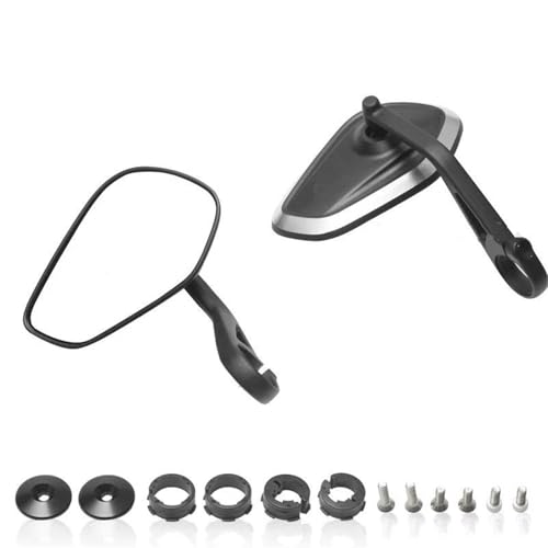 Espejos moto manillar homologados en forma de diamante para Rocket 3 y Street Triple