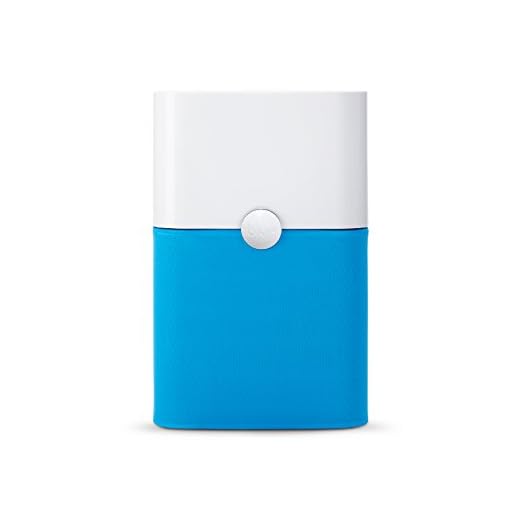 Blueair Blue Pure 211 Air Purifier removes 99.97% viruses & Bacteria with HEPASilentTM Technology, High CADR, Cleans air Every 12 min for 540 sq ft (Blue)
