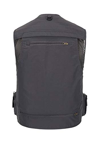 Image of Hbufnha Outdoor Fishing Hunting Vest Multi Pockets Work Cargo Jacket