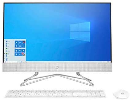 Image of HP 23.8 inch Touchscreen IPS FHD WLED backlit All-in-One Desktop, AMD Ryzen 3 3250U, 8GB DDR4, 1TB 7200RPM HDD + 256GB PCIe NVMe SSD, Optical Drives, WiFi, Bluetooth, Camera, Media Card Reader, Windows 10