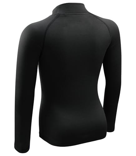 Youth Boys' Compression Shirt Long Sleeve Thermal Undershirt，Fleece Base Layer Athletic for Baseball, Football3