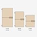 GFHSKRPL Hand Ledger Portable Leather Notebook Notebook and Notebook