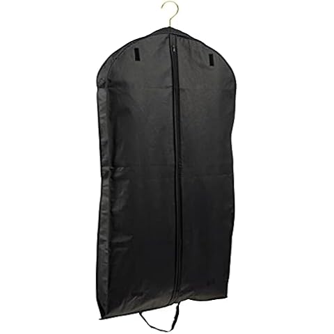 Breathable Fur Coat & Suit/Dress Garment Bag, 60 Inches with Handles (Navy Blue) Cover