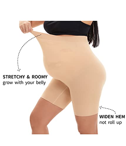 Kunindome Shapewear For Pregnancy, Nude, Large #TOP2