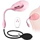 BDSMYEE Vibration für Frauen,Vibrator mit 10 Vibrationsmodi, vibrierender Dildo Aufblasbar mit Fernbedienung,Sexspielzeug für Frauen solo,Klitoris Stimulator für Sie (rosa)