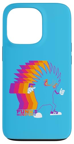 Coque iPhone 13 Pro Funk Monster protection antichoc noire