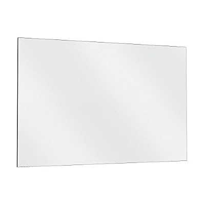 Fab Glass and Mirror Wall Mount Activity Kit Gym & Dance Studio HD Tempered Glass safety backing, 36" x 72"