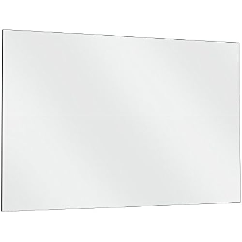 Fab Glass and Mirror Large Gym Mirror for Home Gym 48x84 - Full Length HD Tempered Glass Wall Panel - Professional Workout Display with Safety Backing - 1/4 Inch Commercial Grade