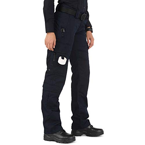 5.11 Tactical Women’s Taclite EMS Pants - Regular Fit Ripstop Cargo Work Pants, 19 Pockets, Adjustable Waist, Style 64369ABR