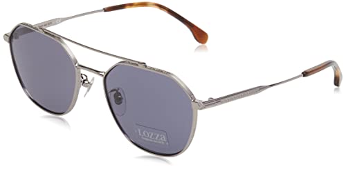 Lozza Occhiali da uomo, Total Shiny Ruthenium, 56