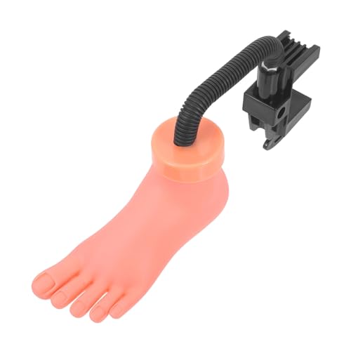 POPETPOP 足型模型 ネイルアート練習用模型 プロ仕様マニキュア練習用足モデル 女性向け 美容技術向上用 弾力性素材 足爪トレーニングツール
