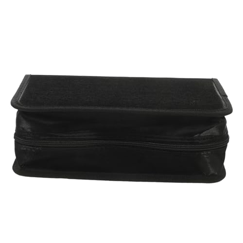 Beatifufu 128 CD Package CD Carrying Pouch Dvd Holder CD Dvd Container CD Case Disc Storage Pouch CD Storage Holder Car CD Holder Media Case Dvd Organizer Case Dvd Case Dvd Storage Case