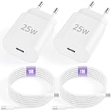 【Ce que Vous Obtenez 】2 X chargeur USB C 25W et 2 X câble USB C vers USB de 1M. Nous offrons une garantie d'un an et un service client amical 7 x 24 heures. Si vous avez des questions, n'hésitez pas à nous contacter.