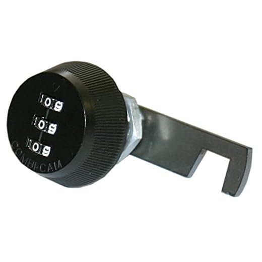 Heavy-Duty 3-Digit Combo Camlock Security Lock