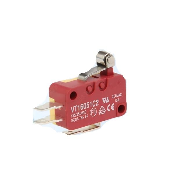 2Pcs VT16001C2 Micro Limit Switch SPDT Snap Action Travel Switch(VT16001C2)