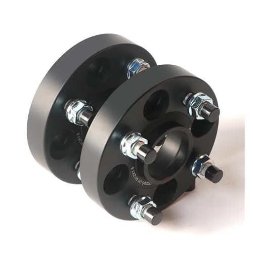Adaptateur d'espacement de roue PCD 4x115 avec alésage 68mm épaisseur 20mm en noir - 7