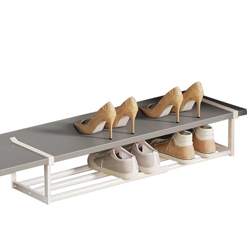 Zapatero para armario - Organizador de zapatos para armario y dormitorio | Soporte ajustable | Ideal para dormitorio, entrada, pasillo, rincón, dormitorie | Almacenamiento práctico y compacto para el