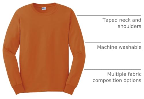 Image of Gildan Adult Heavy Cotton 5.3 oz. Long-Sleeve T-Shirt