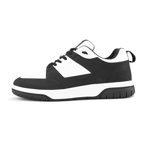 Image of Cruiser Sneaker for Men | Lightweight & Comfortable | Stylish Lace-Up Casual Footwear with Cushioned Insole | Perfect for Versatile Outfits (2640)