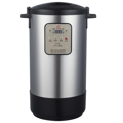 12L Yogurt Maker, Greek Yogurt Maker, Stainless Steel Inner Pot, Time and Temperature Control, for Commercial Home Organic Yogurt, Cheese, Fruit Wine