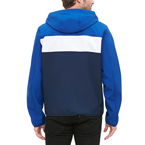 Image of Tommy Hilfiger Men's Lightweight Water Resistant Breathable Hooded Performance Softshell Jacket