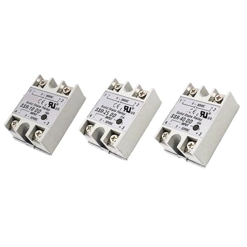 Relais SSR-10DD courant continu 3-32VDC vers 5-60VDC pour commutation industrielle stable - 2