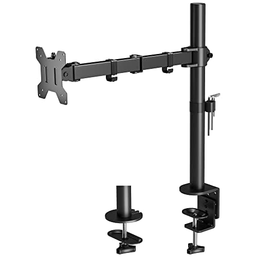 13-32 İnç Yüksekliği Ayarlanabilir Tekli Monitör Kolu, 10 kg’a Kadar, Vesa 75x75/100x100