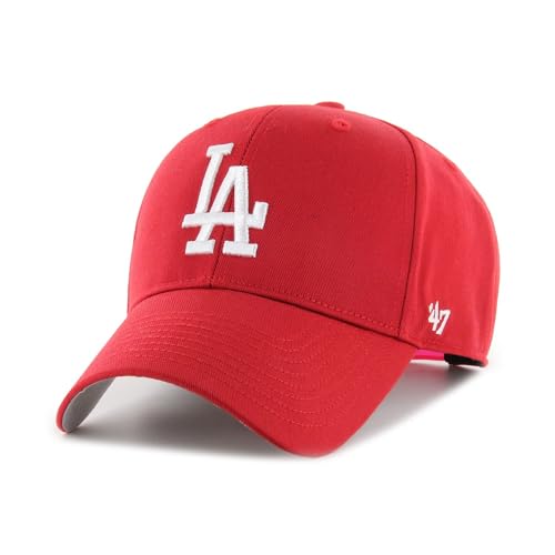 47 Brand MLB New York Yankees Kids Cap B-RAC17CTP-RD, Boy Cap with a Visor, red, One Size EU