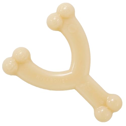 Nylabone Original Wishbone Power Chew Toy for Dogs Dog Toys for Aggressive Chewers Original Flavor Small - Up to 25 Ibs 1 Count