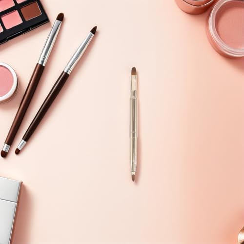 Cepillo retráctil para labios higiénico con tapa protectora y doble punta 7