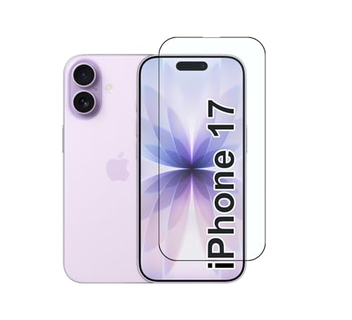 Image of CEDO Tempered Glass for iPhone 17 (5G) | Screen Protector Full HD Quality Tempered Glass Anti-Scratch Edge to Edge Coverage with Easy Installation Kit (Black)