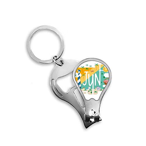 Coupe-ongles original illustration de saison mois de juin une idée cadeau utile
