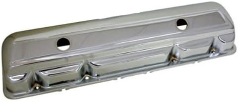 Steel Valve Cover – Fits 1958–1980 Mopar Slant 6 (170‑198‑225) – 2 Holes, OEM‑Style, Smooth Top – Chrome Finish