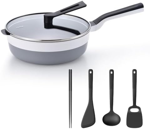 Amazon | レミパンプラス 24cm ホワイト RHF-302 remi pan | ノー 