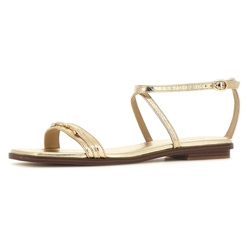 Image of Michael Kors womens Lena Flat Sandals