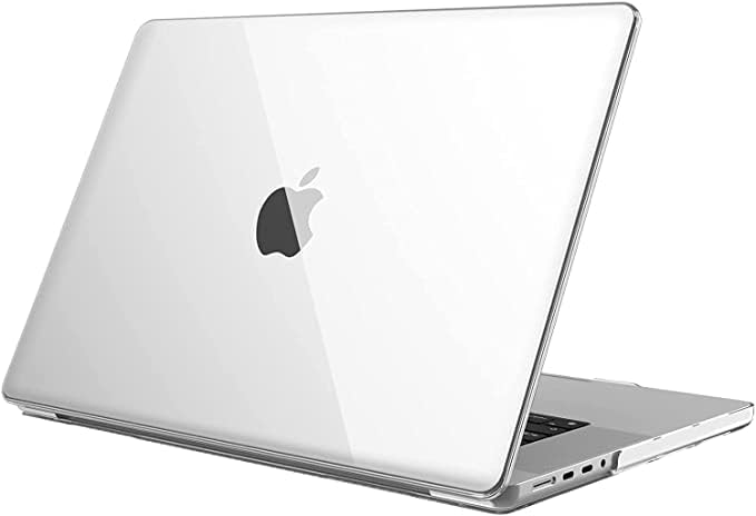 Case for MacBook Pro 16 Inch A3403 A3186 A2991 A2780 A2485 (2024 2023 2022 2021),Hard Shell Cover for MacBook Pro 16″ M4/M3/M2/M1 Chip (Crystal Clear)