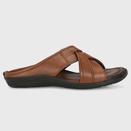 Image of Centrino Sandal for Men | Grip Insole for Stability | Modern Look with Straps | Comfortable Footwear (9772)
