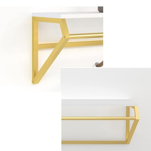Scaffali galleggianti resistenti – Appendiabiti da parete per negozi di abbigliamento, organizer per camera da letto, appendiabiti per soluzione di stoccaggio vestiti