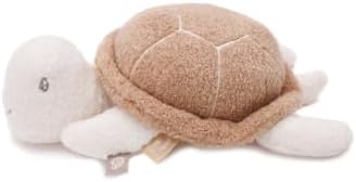 Jollein Kuscheltier Turtle - Knisterspielzeug - Rassel - Babyspielzeug zum Greifen - Schildkröte